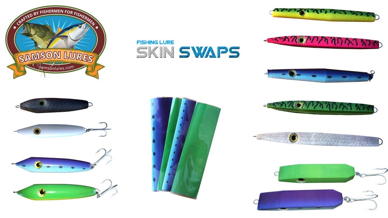 Samson Long Cast Lures And Skin Swaps!