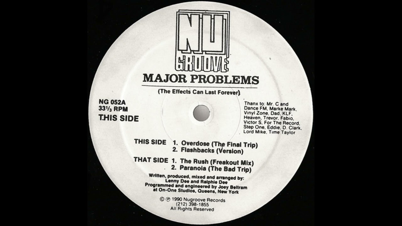 Major Problems - Paranoia (The Bad Trip) [NG 052]