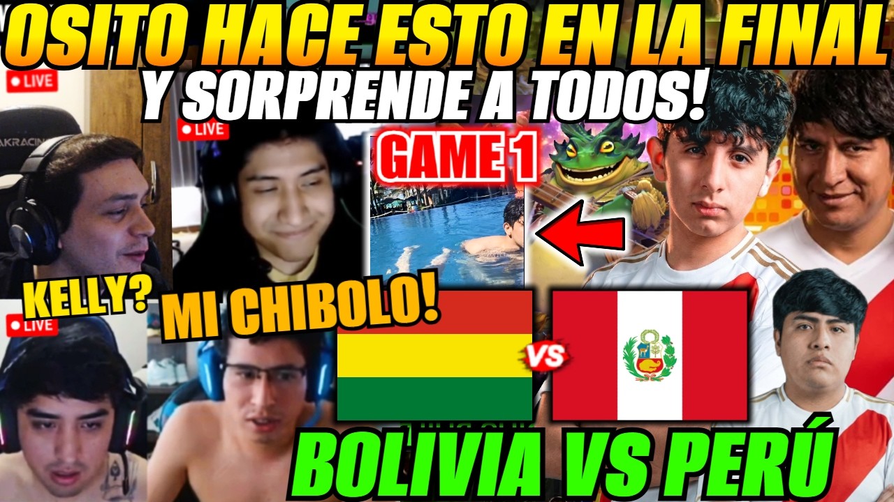 😲WISPER y MATTHEW sorprendidos! OSITO hace esto en la FINAL!😲PER&Uacute; vs BOLIVIA Game 1 Bo3 ENC 2026