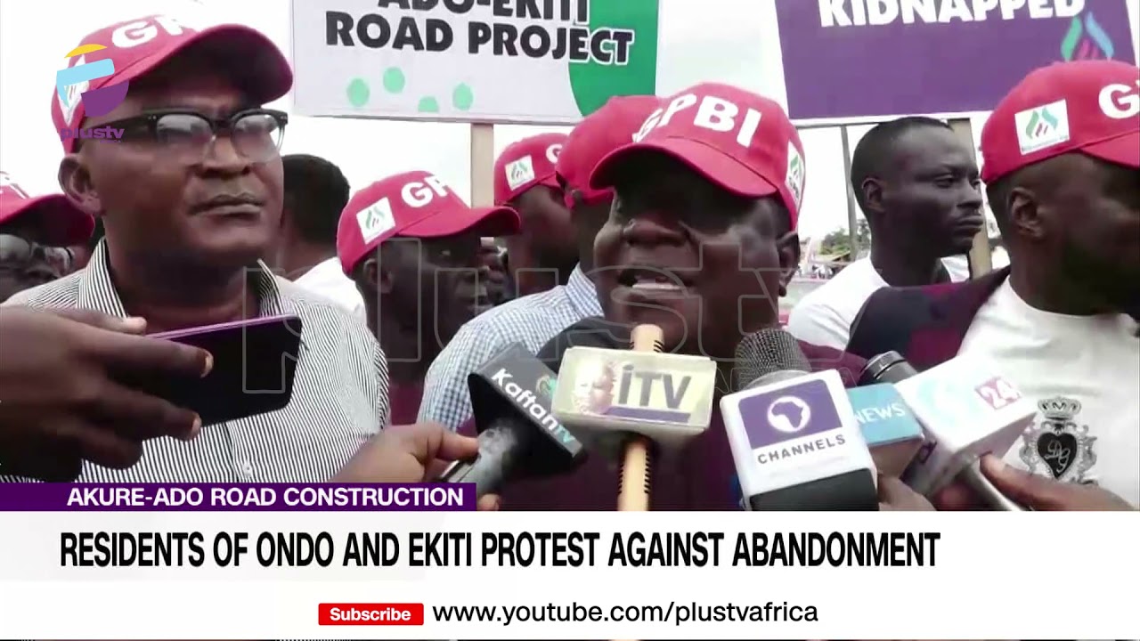 Akure Ado Road Construction: Residents Of Ondo And Ekiti Protest Against Abandonment | NEWS