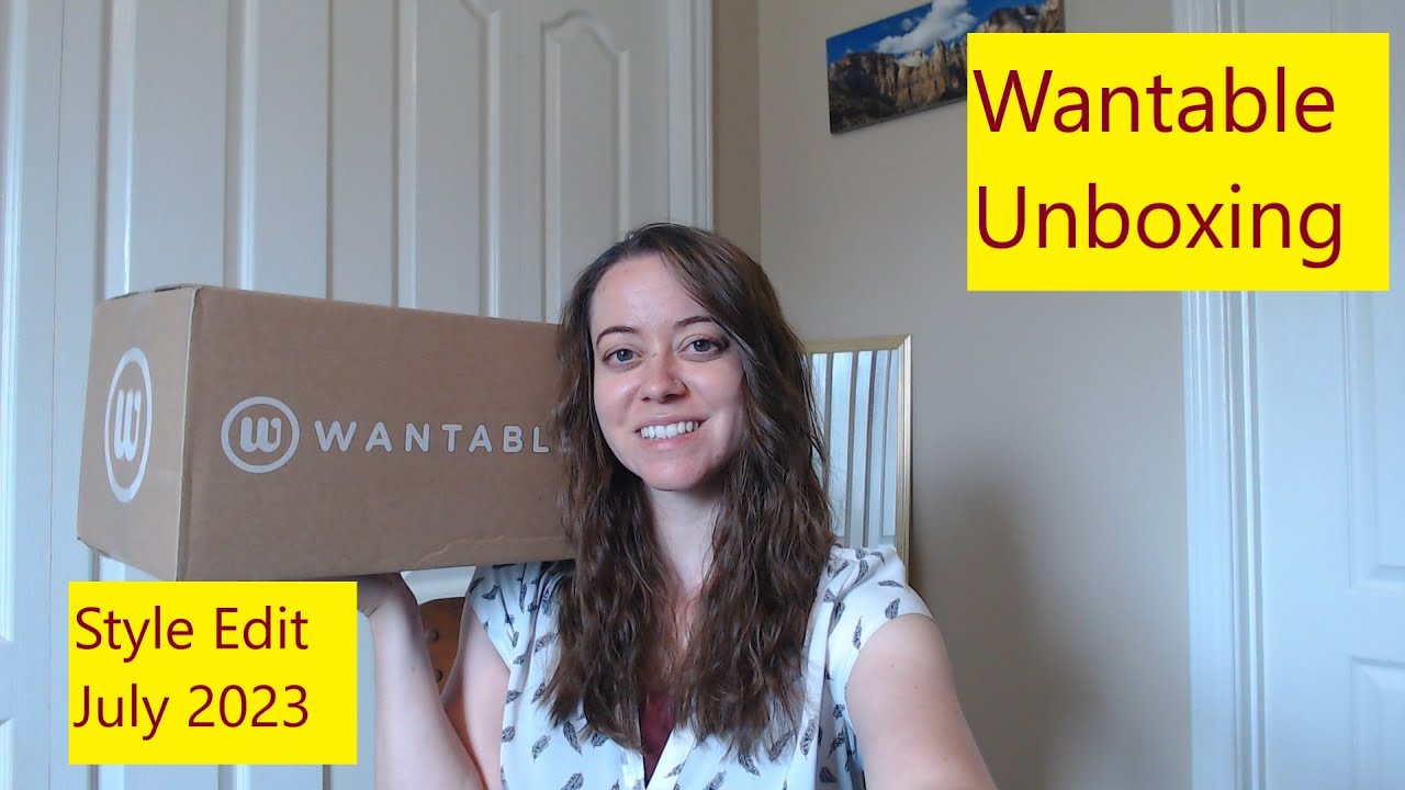 Wantable Unboxing, Style Edit... another interesting box #wantable