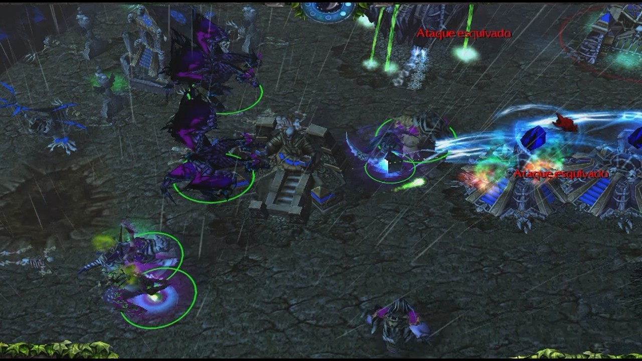 Team work - KingMagnus (Night Elf) vs 3 Insane AIs | 1v3 with Bears & Chimeras