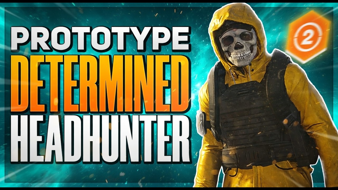 *FIRST LOOK at NEW ONE-SHOT BUILD* The Division 2: PROTOTYPE DETERMINED HEADHUNTER is a MASTERPIECE!