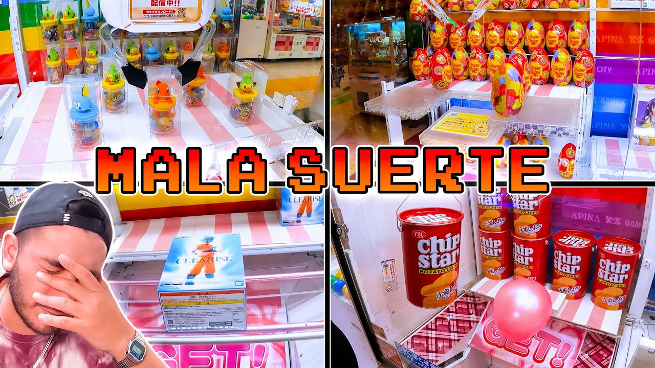 El PEOR dia en las MAQUINAS DE GANCHO en JAPON !