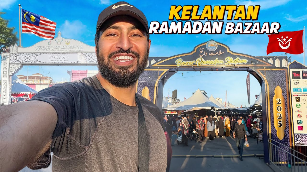Malaysian Ramadan Street Food PARADISE in Kelantan Bazaar!