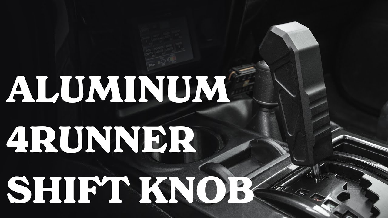 4Runner Lifestyle Aluminum Shift Knob Install
