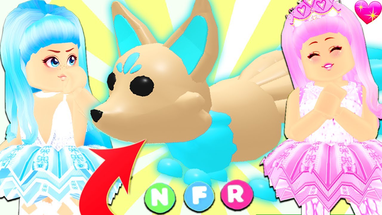 Surprising My Twin With The First Neon Kitsune In Adopt Me... Roblox Adopt Me