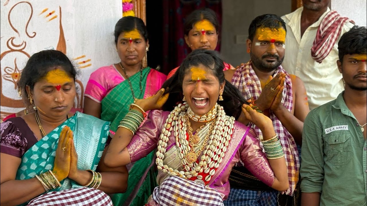 Yellamma dandakam ||shiva sathula sigalu ||dharmaram village