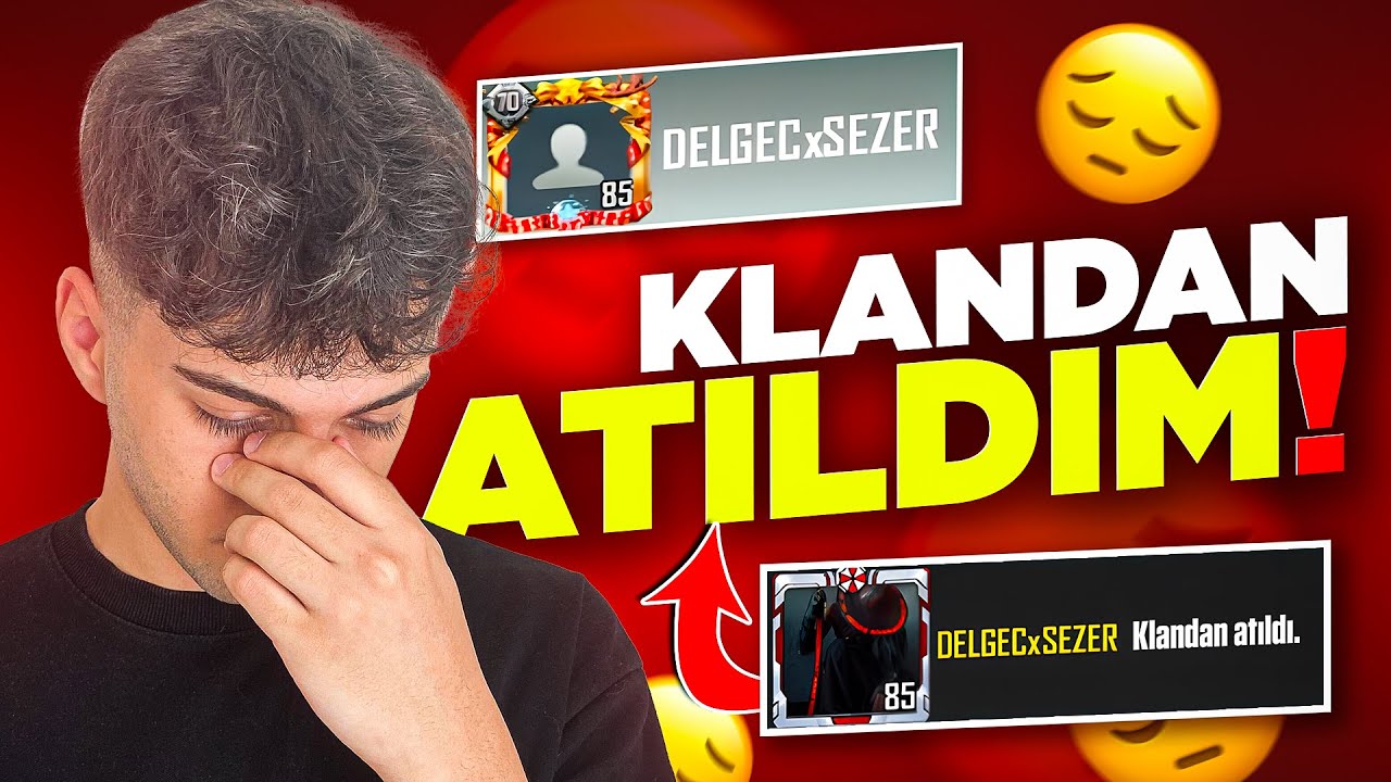 KARA KLANINDAN ATILDIM! PUBG MOBİLE HESABIM &Ccedil;ALINDI!