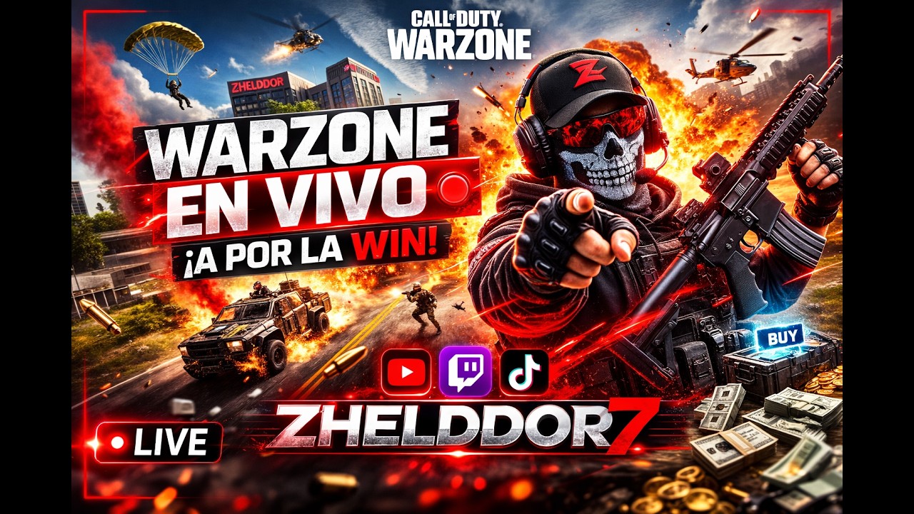 WARZONE EN VIVO 🔴 Chill pero letal | Jugando con subs / intentando ganar