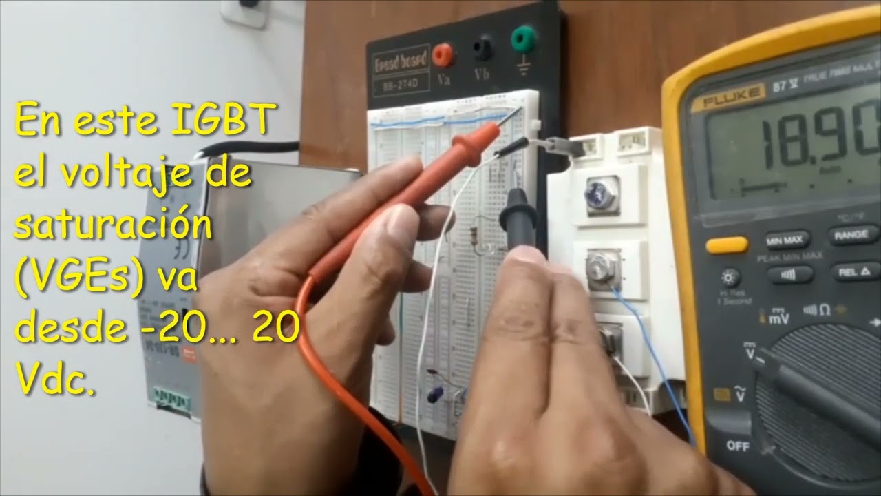 Como probar un Transistor IGBT #electronics #electricidad #energiasolar