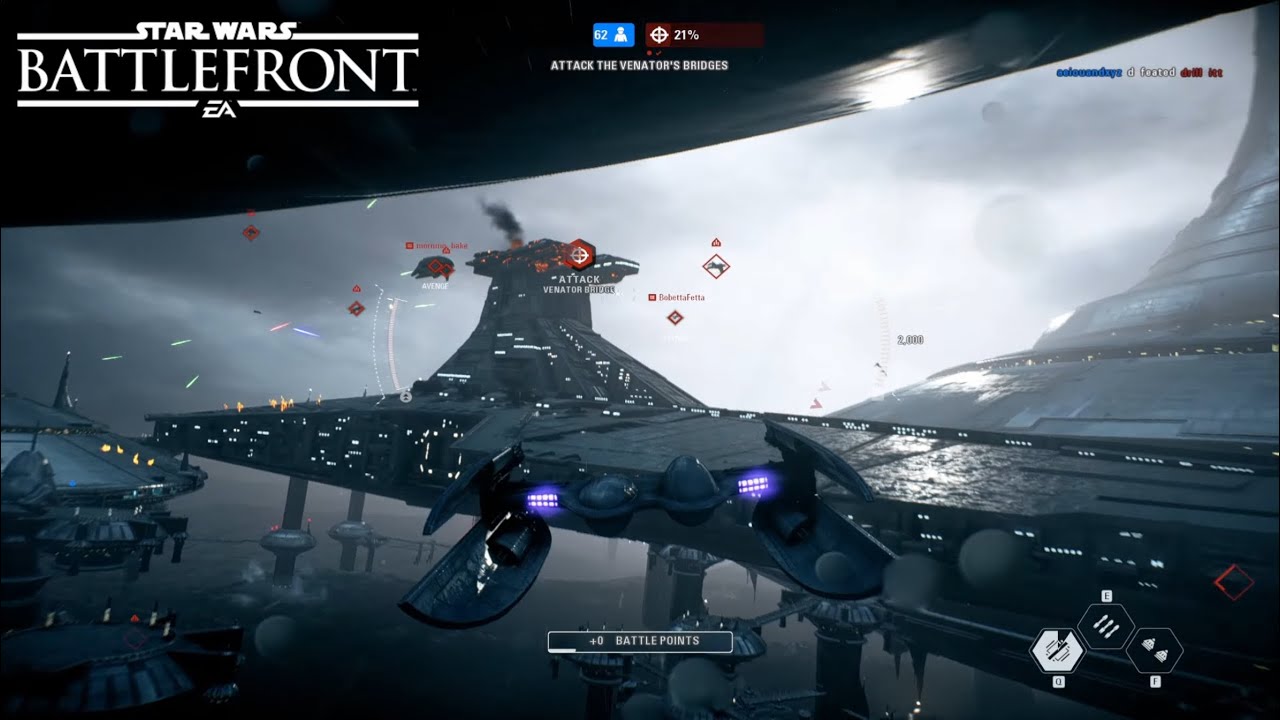 Star Wars Battlefront 2: Starfighter Assault Gameplay | Kamino