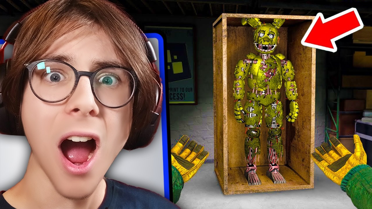 HO TROVATO SPRIGNTRAP su FNaF SECRET of the MIMIC...! (No clickbait)