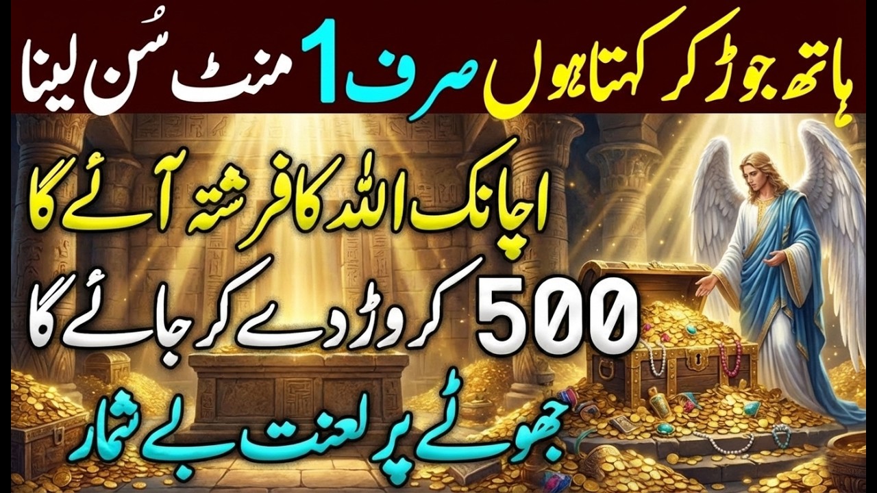 🟢Hath Jor Kar Kheta Hun | Abhi Sun Lo | 500 Karor Kay Malik Ban Joa Gay | Wazifa For Money