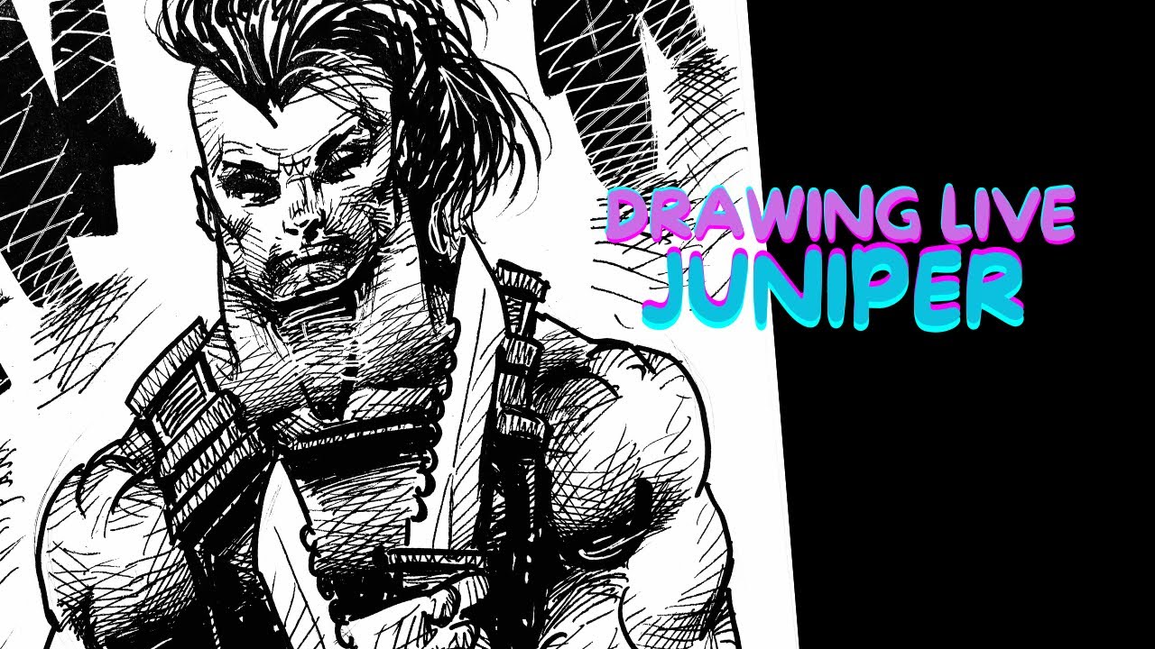 Drawing live - JUNIPER