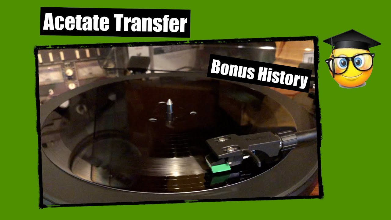 Acetate Transfer - What's an Acetate??