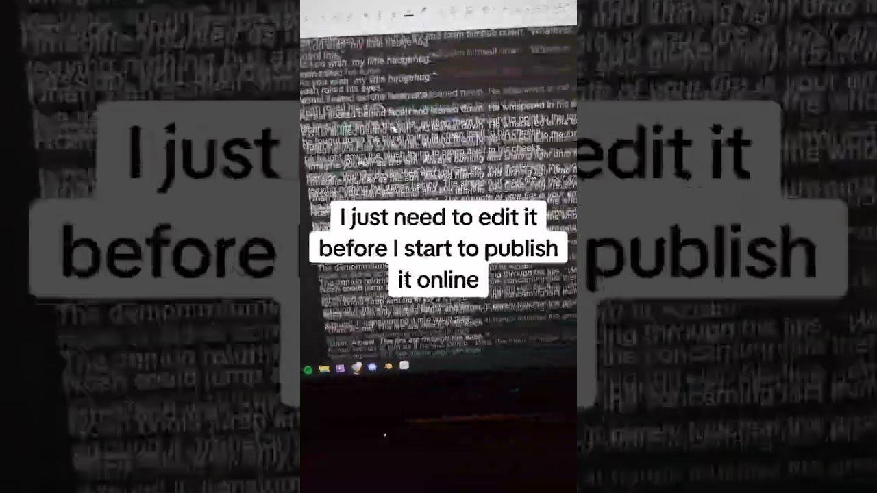 Slowly writing a whole novel #webnovel #reading