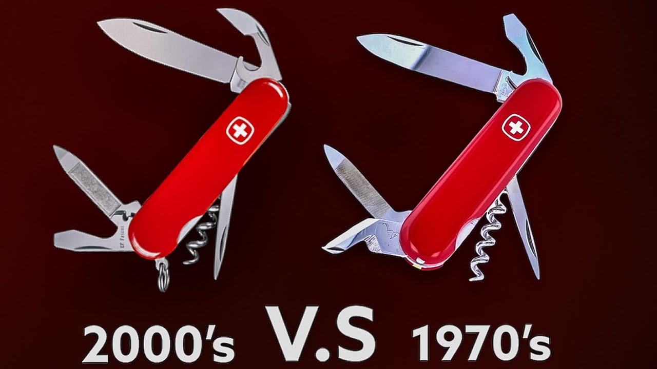 Сравнение Wenger Commander и Wenger Commander. Более 30 лет различий!