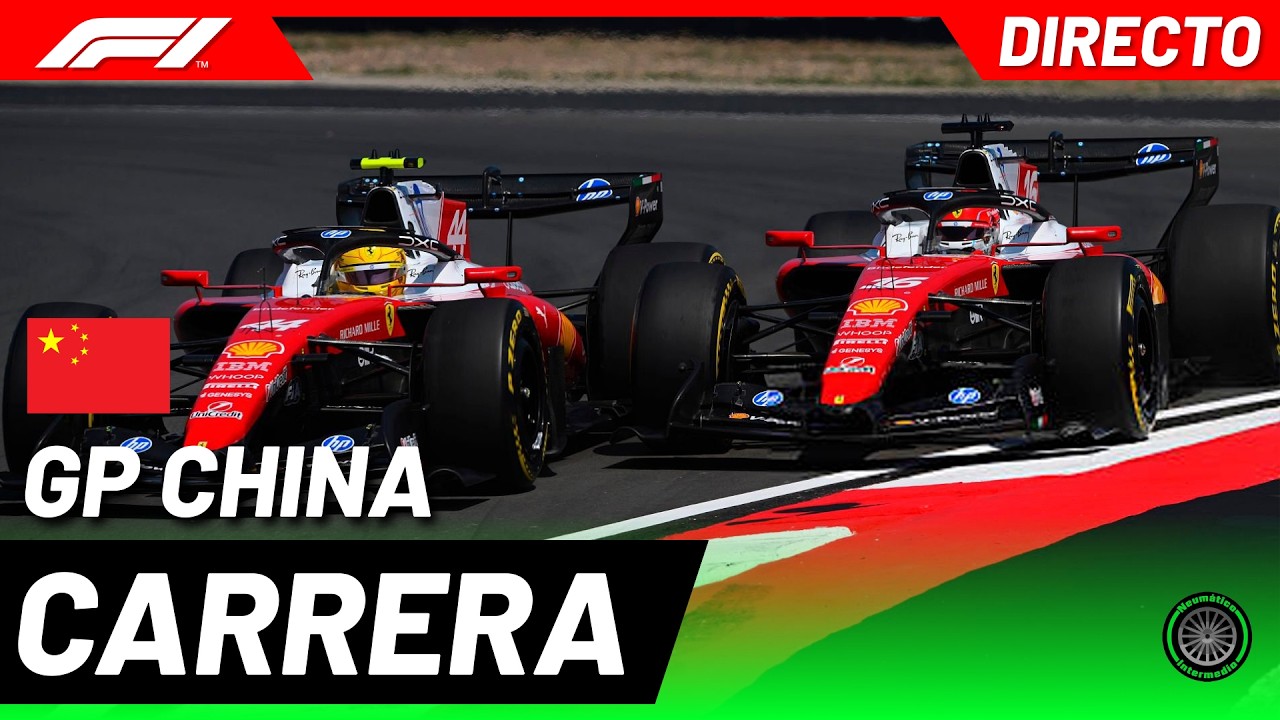 🔴 F1 en DIRECTO | GP CHINA 2026 | CARRERA | ONBOARD & LIVE TIMING y MAPA