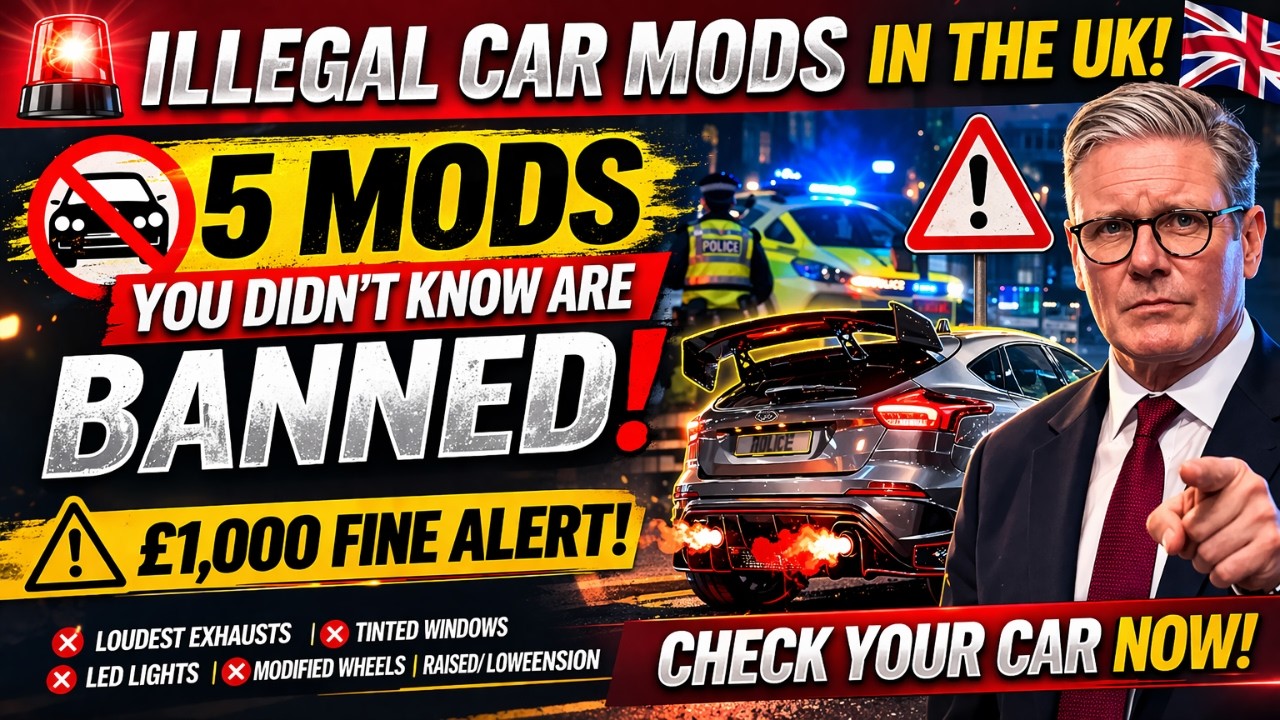 🚨 Illegal Car Mods in the UK | 5 Mods You Didn&rsquo;t Know Are Banned!