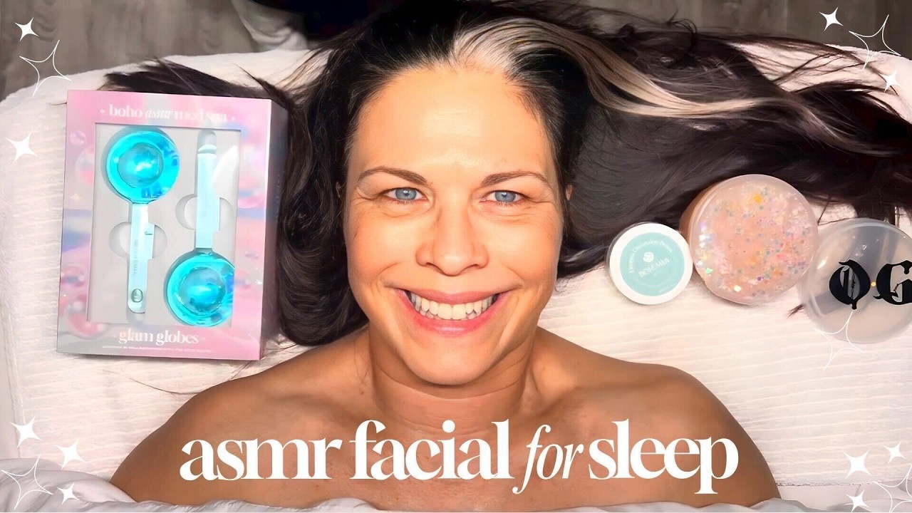 ASMR Sleep Facial