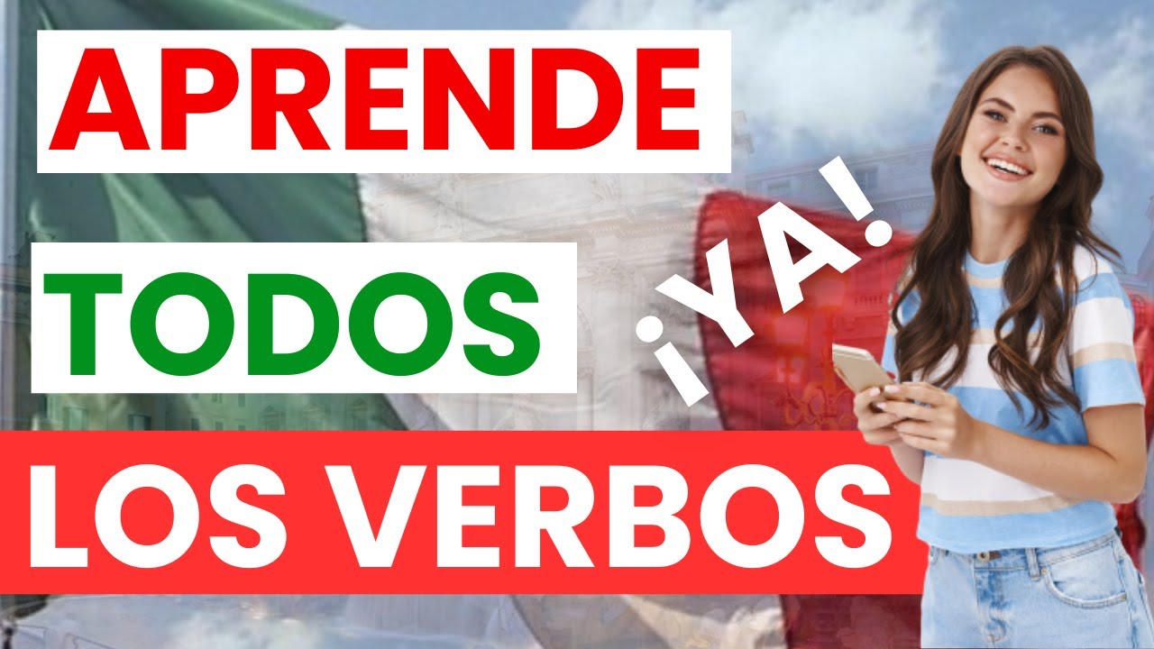 Aprende TODOS los VERBOS en ITALIANO ✅en UNA SOLA CLASE