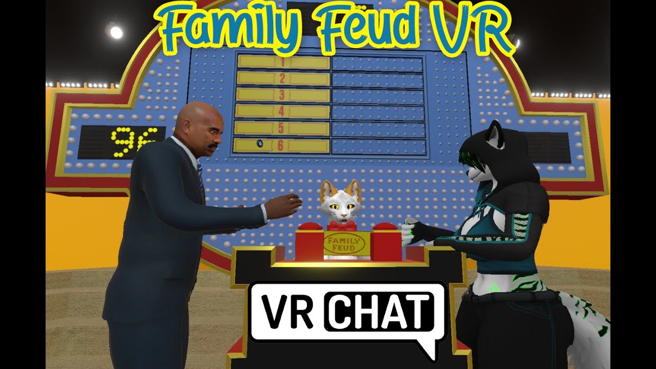 Furries VS Steve Harvey & Dr Phil || Family Feud VR #1 [VRChat]