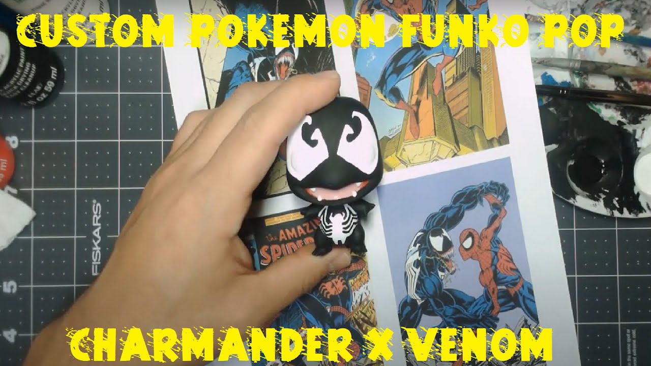 Funko POP! CUSTOM Charmander : Pokemon x Marvel - Craft3D Creations : EP.6 - REPAINT
