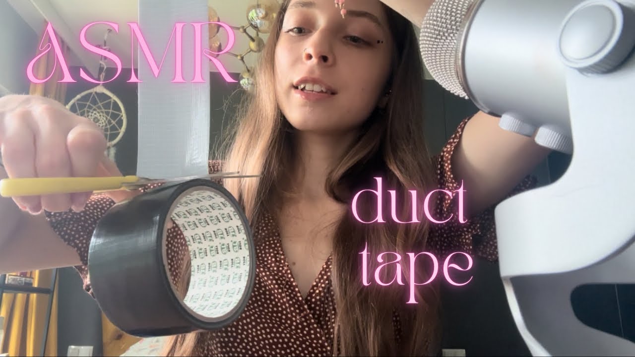ASMR • duct tape sounds 💗