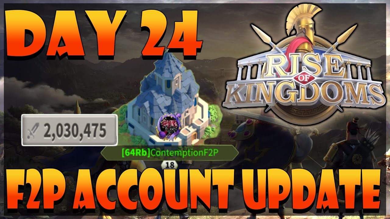 Обновление учетной записи F2P — день 24 — достижение 2-миллионной мощности
