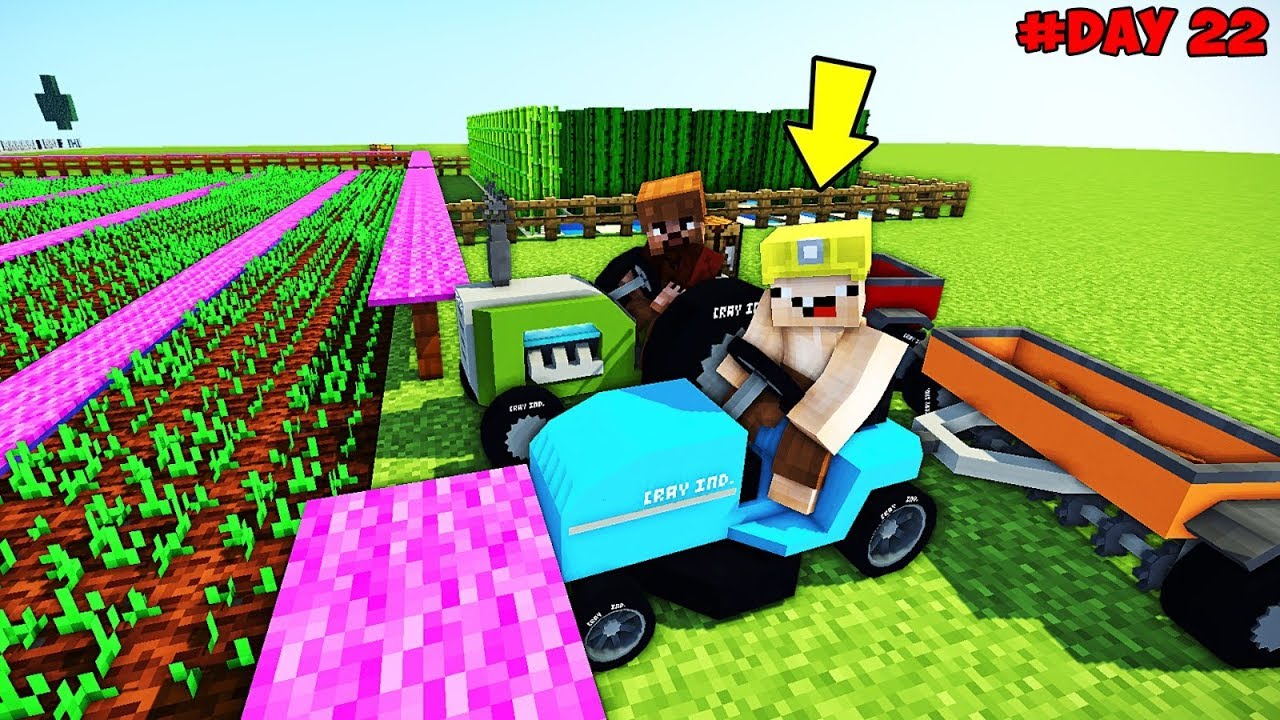 MİNECRAFT'ın EN BÜYÜK TARLASI !! 😱 - Minecraft