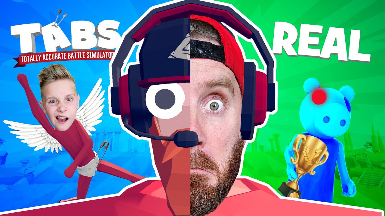 TABS vs Real: (K-City Custom Creations Tournament!!) K-CITY GAMING