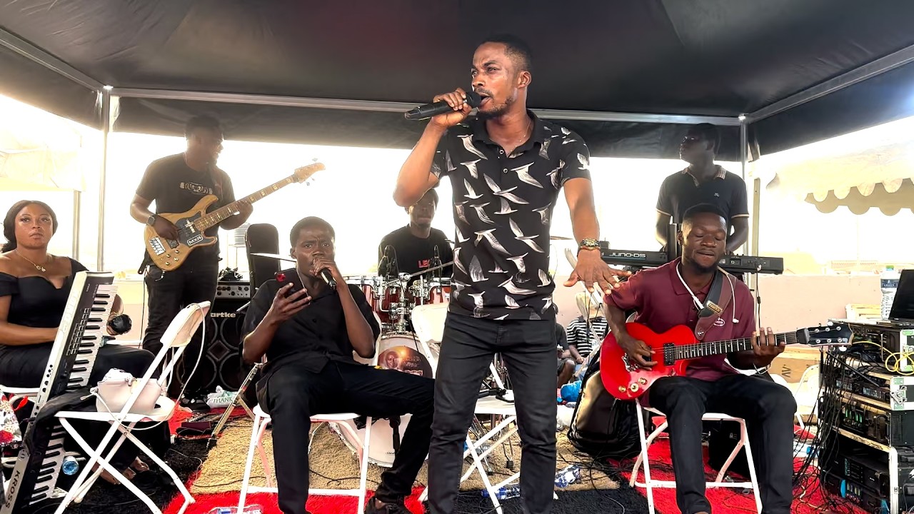 NON STOP GHANAIAN HIGHLIFE FUNERAL LIVE BAND MUSIC || MIN SETH,& FRIENDS