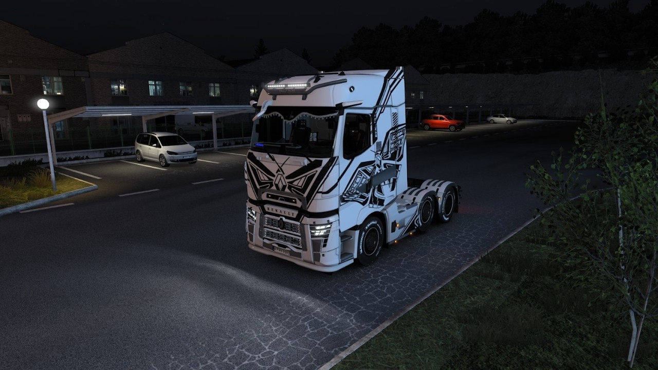 Euro Truck Simulator 2 Kuru Gıda Taşıyorum & Renault T 2024