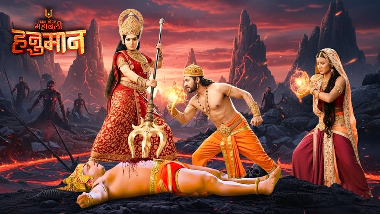राक्षसी के सामने माता अंजना ने मांगी हनुमान जी के प्राणों की भीख | दिल दहला देने वाला दृश्य EP - 396