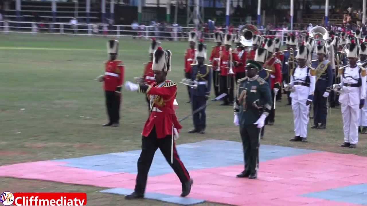 BEATING OF THE RETREAT KENYA MASS BAND AMAZING