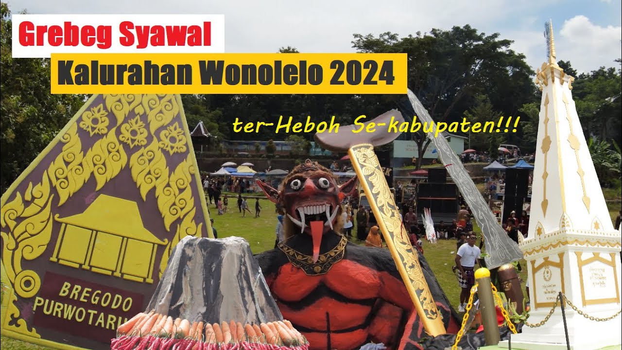 🔴 Ter Ambyar❗❗❗ Grebeg Syawal Kalurahan Wonolelo 1445 H ❗ the maremo official