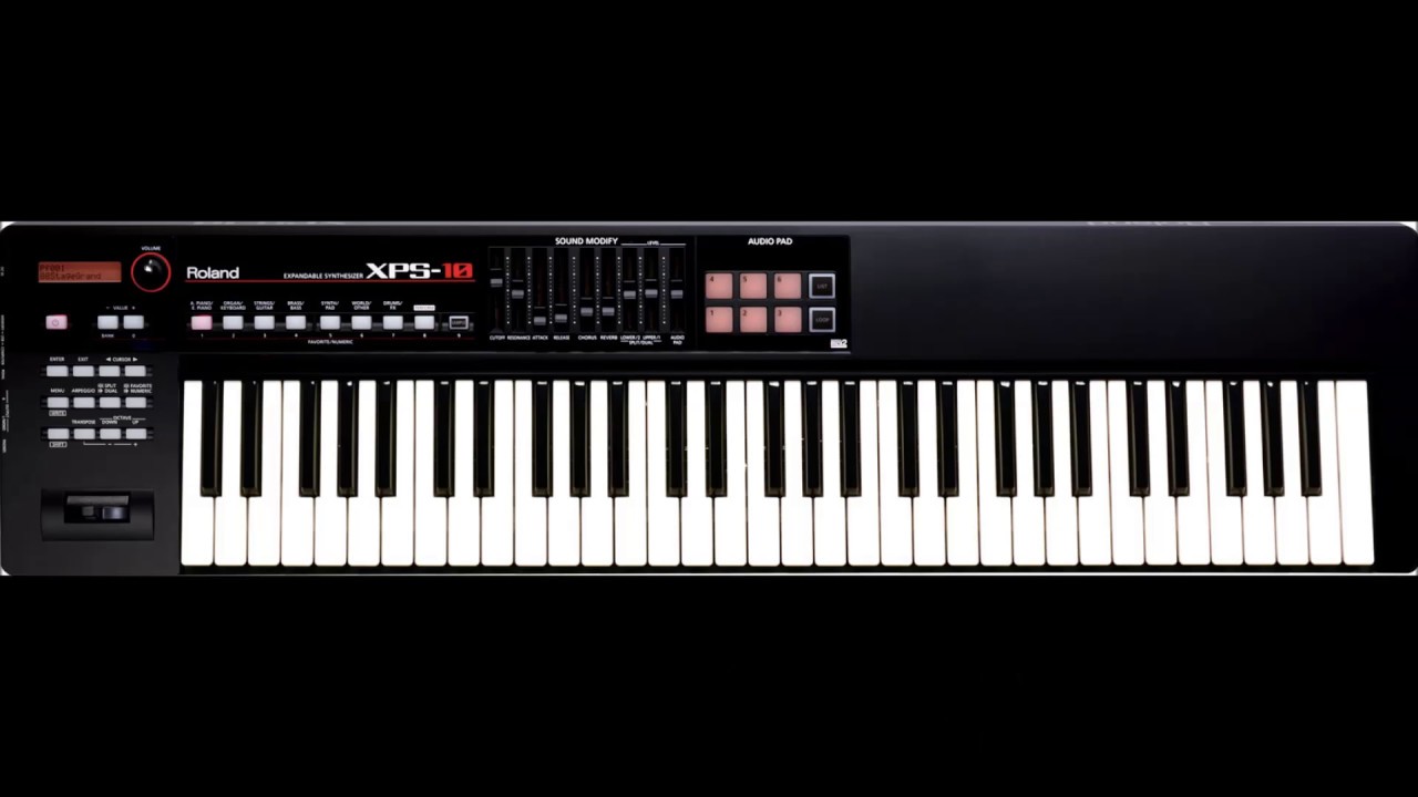XPS 10 Roland -  Performance para intro da musica Maranata