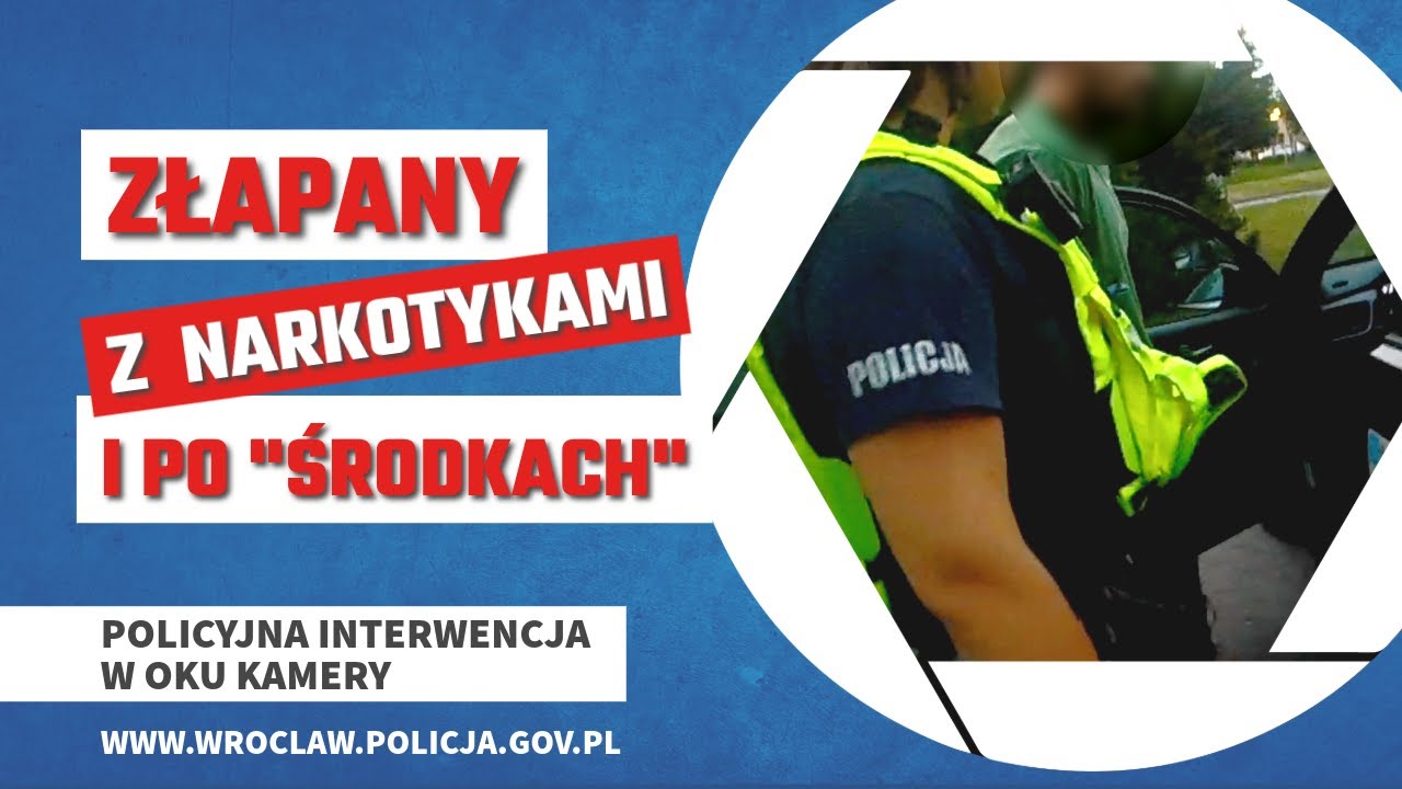 Instruktor nauki jazdy posiadał przy sobie narkotyki i był pod wpływem środków odurzających