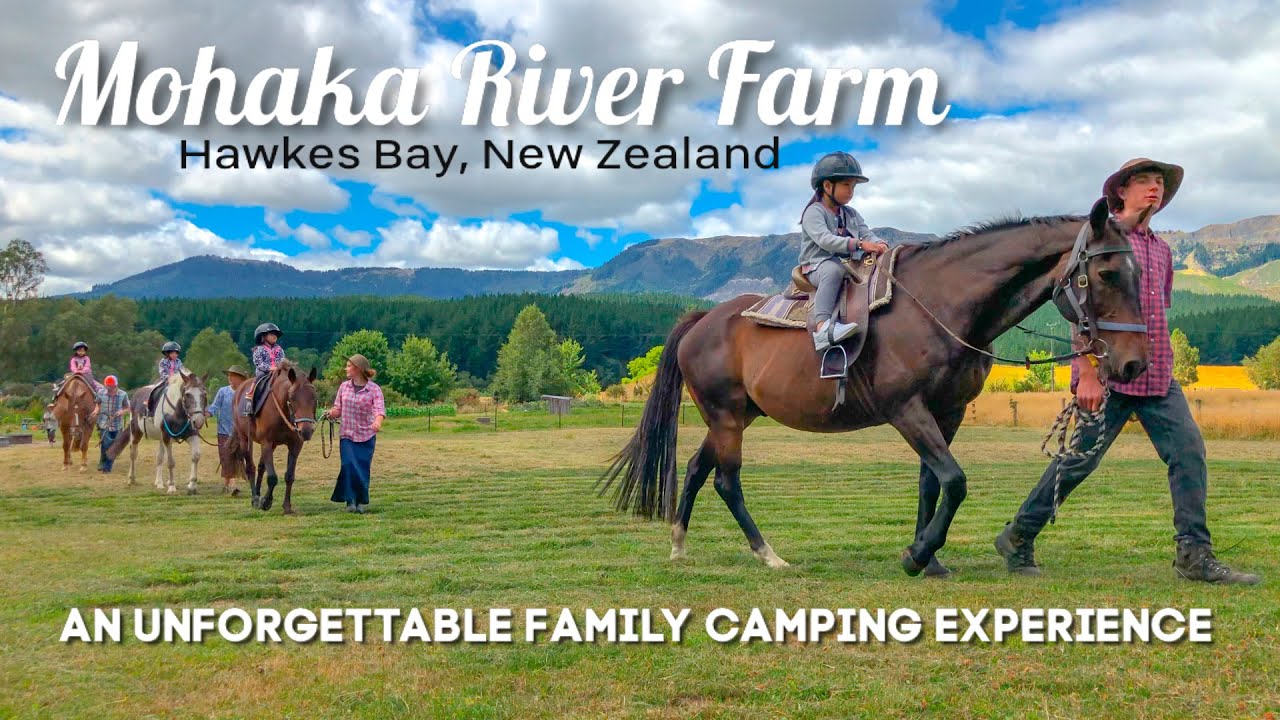 Mohaka River Farm | Family Camping | Hawkes Bay New Zealand | FilKiwi Family