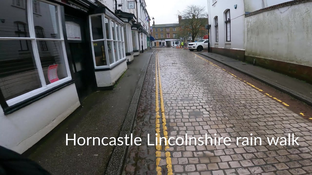 Horncastle Lincolnshire rain walk
