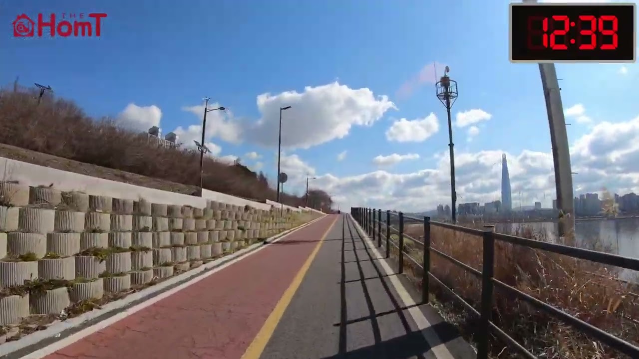 [강] 남한강자전거길 #01 / 오디오(자전거 소리) 재작업 버전