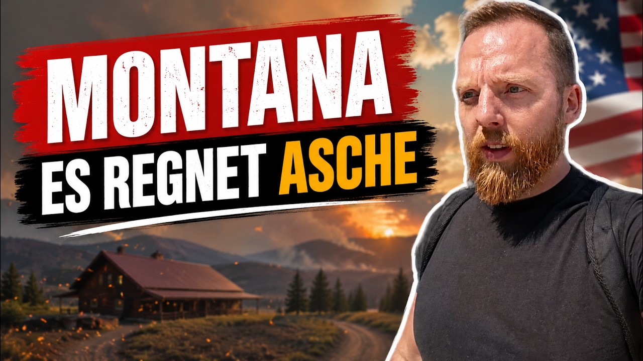 Im Ascheregen nach MONTANA | Über Washington und Idaho