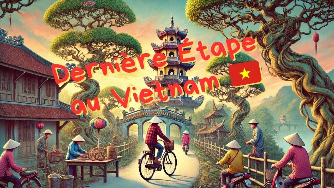 👉 Dernière étape au Vietnam 🇻🇳 : À vélo à Nam Dinh & retour à Hanoï !
