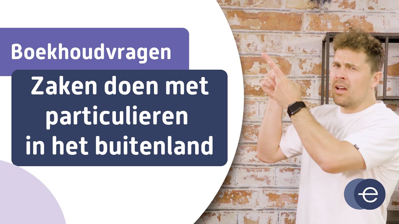 Zaken doen met particulieren in het buitenland