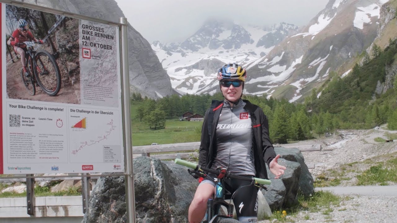 Laura Stigger Bike Challenge in Kals am Großglockner