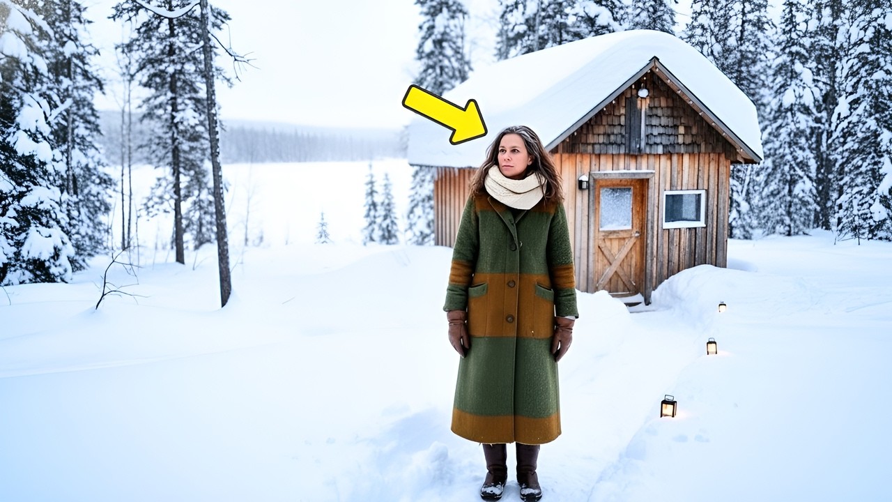 After Her Life Collapsed, She Found a Cabin Buried by Snow… What She Discovered Changed Everything