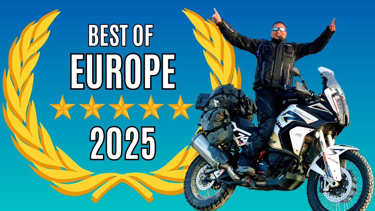 TOP 5 Destinations in EUROPE to Ride a MOTORCYCLE in 2025 – Best Motorcycle Roads