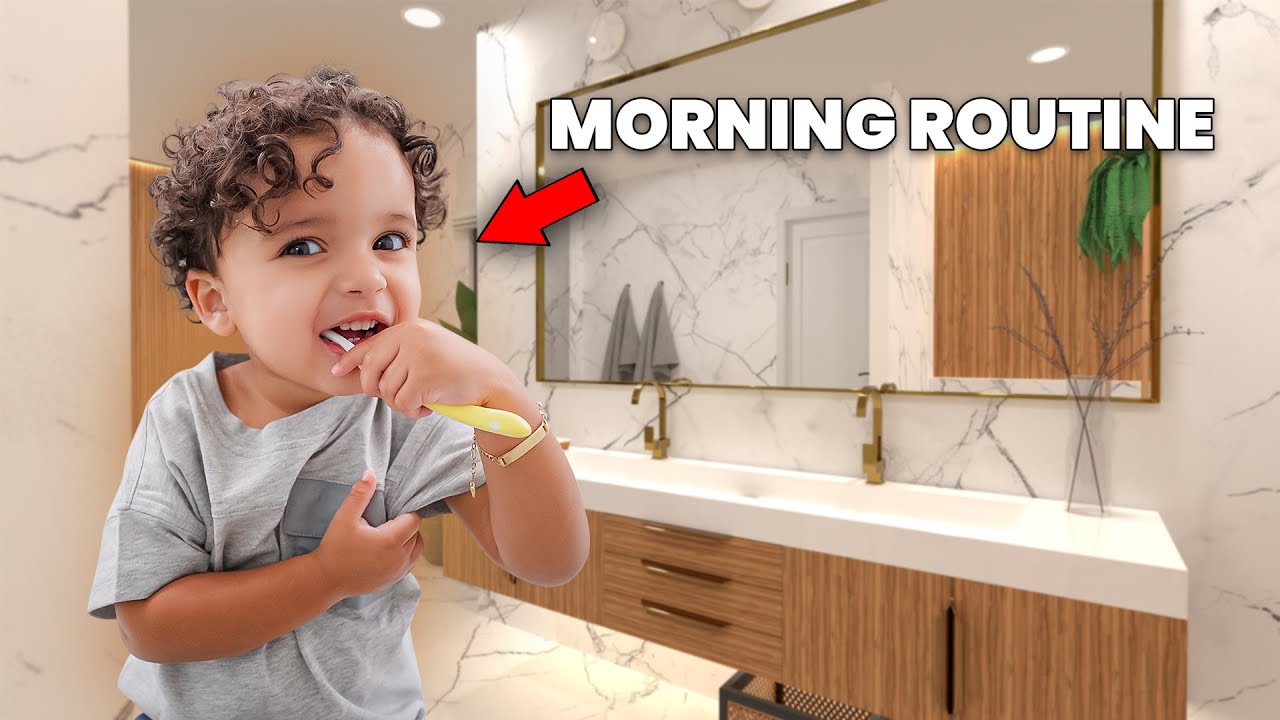 OUR UPDATED MORNING ROUTINE AS A FAMILY!