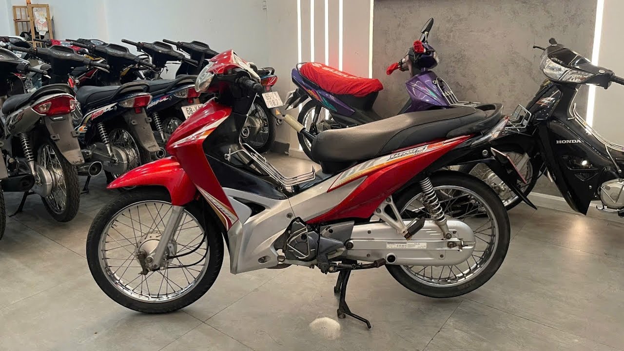 Wave S110 đỏ bạc sạch sẽ cho ae cày 